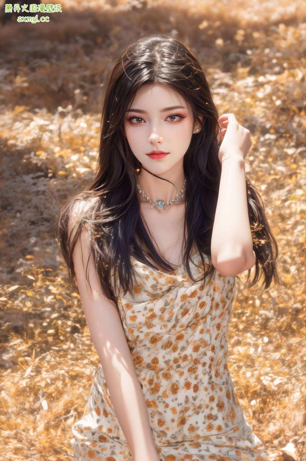 说到美杜莎壁纸是不是在放电呢？彩鳞壁纸上的她