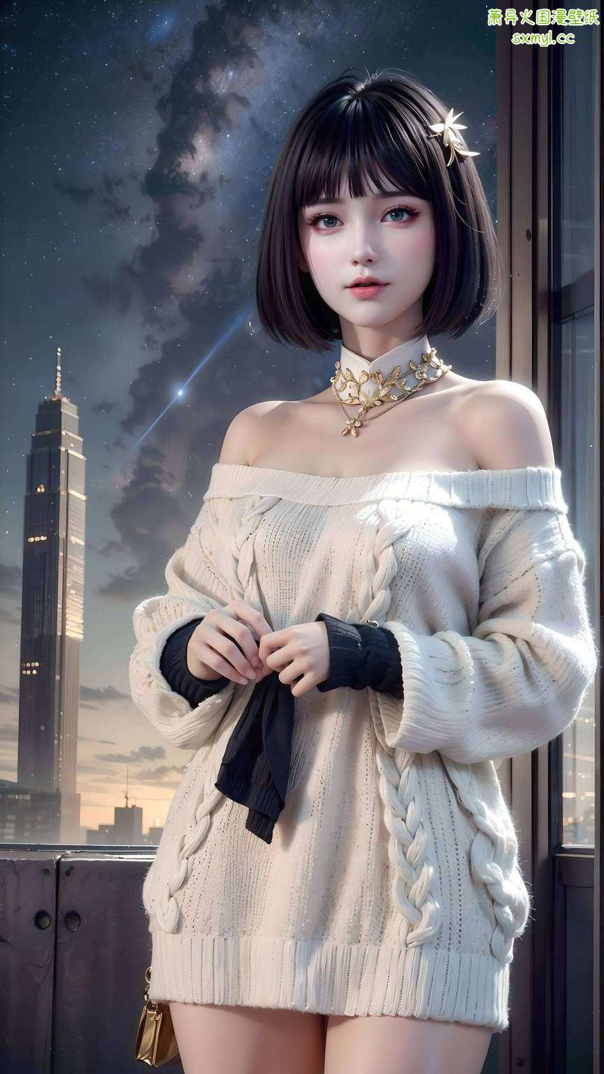 如今她的电脑壁纸火爆全网桌面上的她