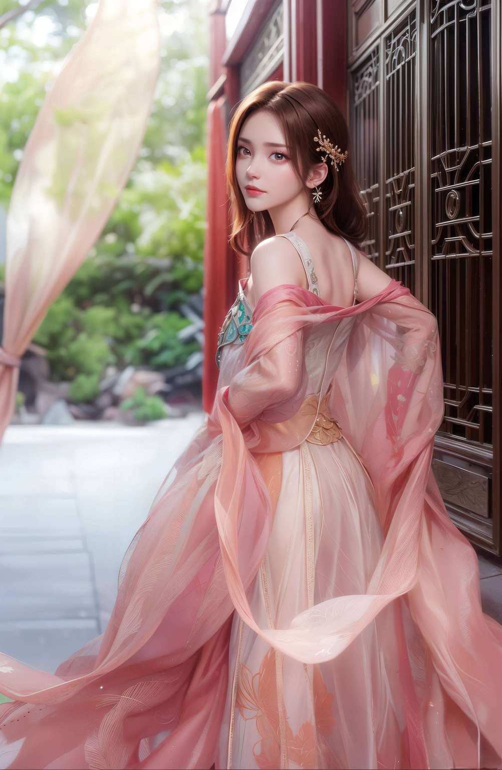 玄幻世界梦初书国漫美女壁纸殊,动漫女神风采熠