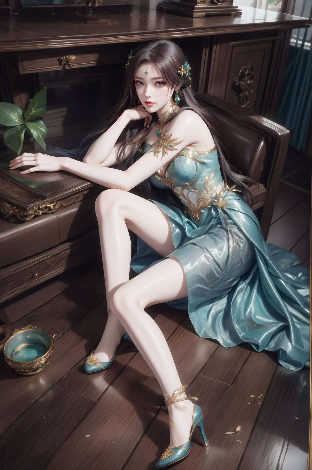 动漫女神的魅力十足每天都是好心情！
