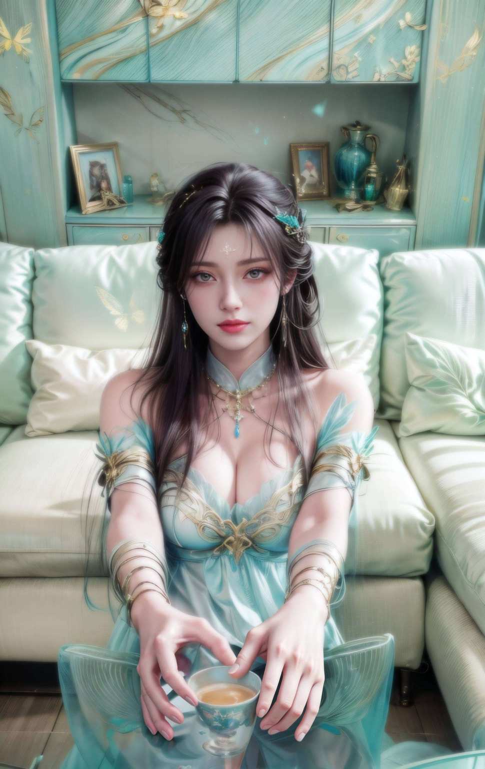 这款壁纸融合了古族的元素保证让你的手机也能美美哒！