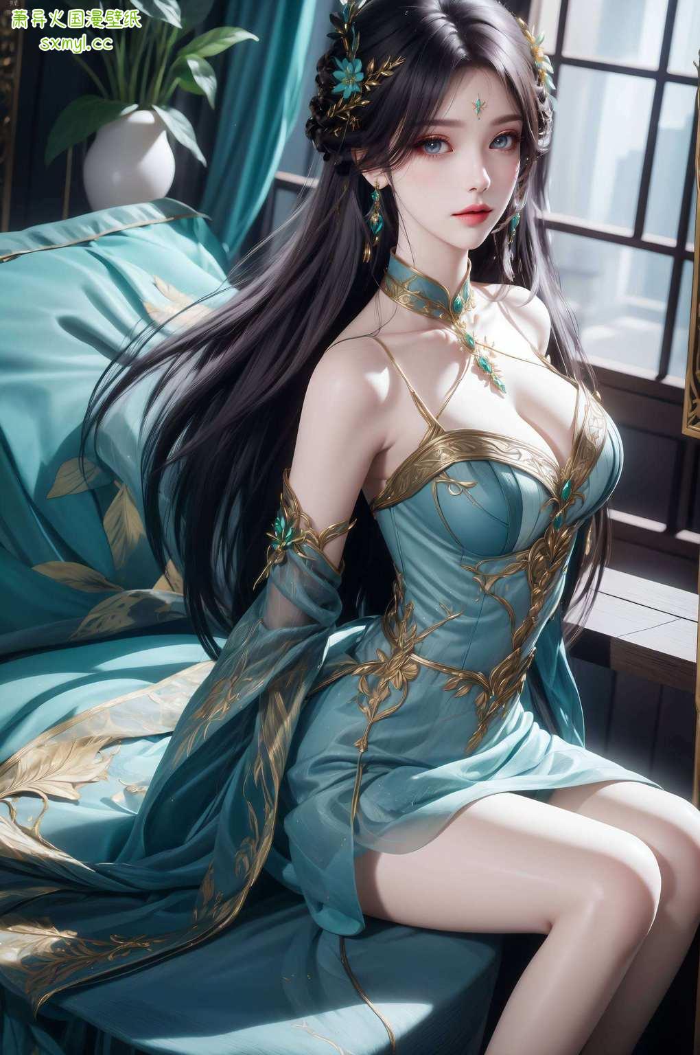 与她的师兄萧炎共舞于光影之中以其冷艳的美貌和非凡的气度