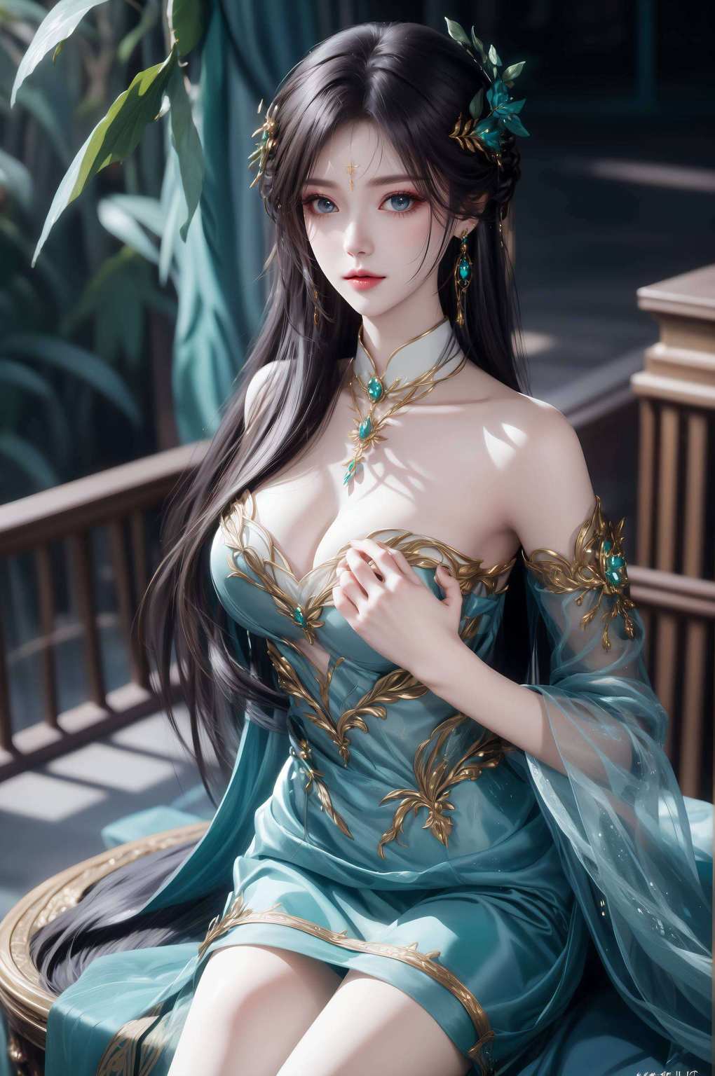 哈哈保证你的电脑桌面瞬间变身国漫女神秀场！