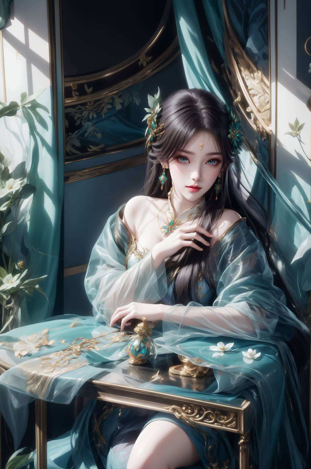 尽显玄幻之美显神韵于四尺横版