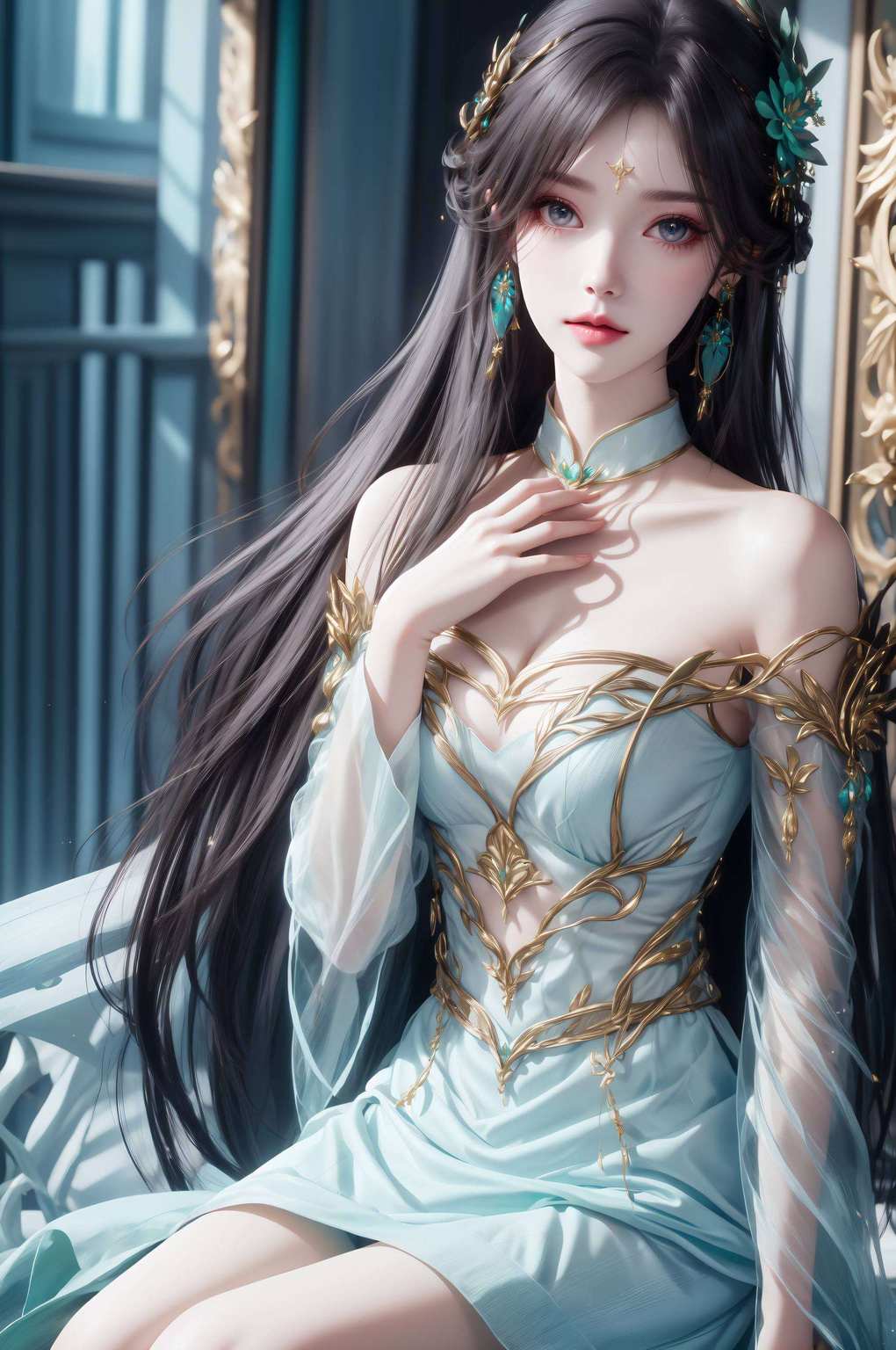 哈哈不仅美得让人心动