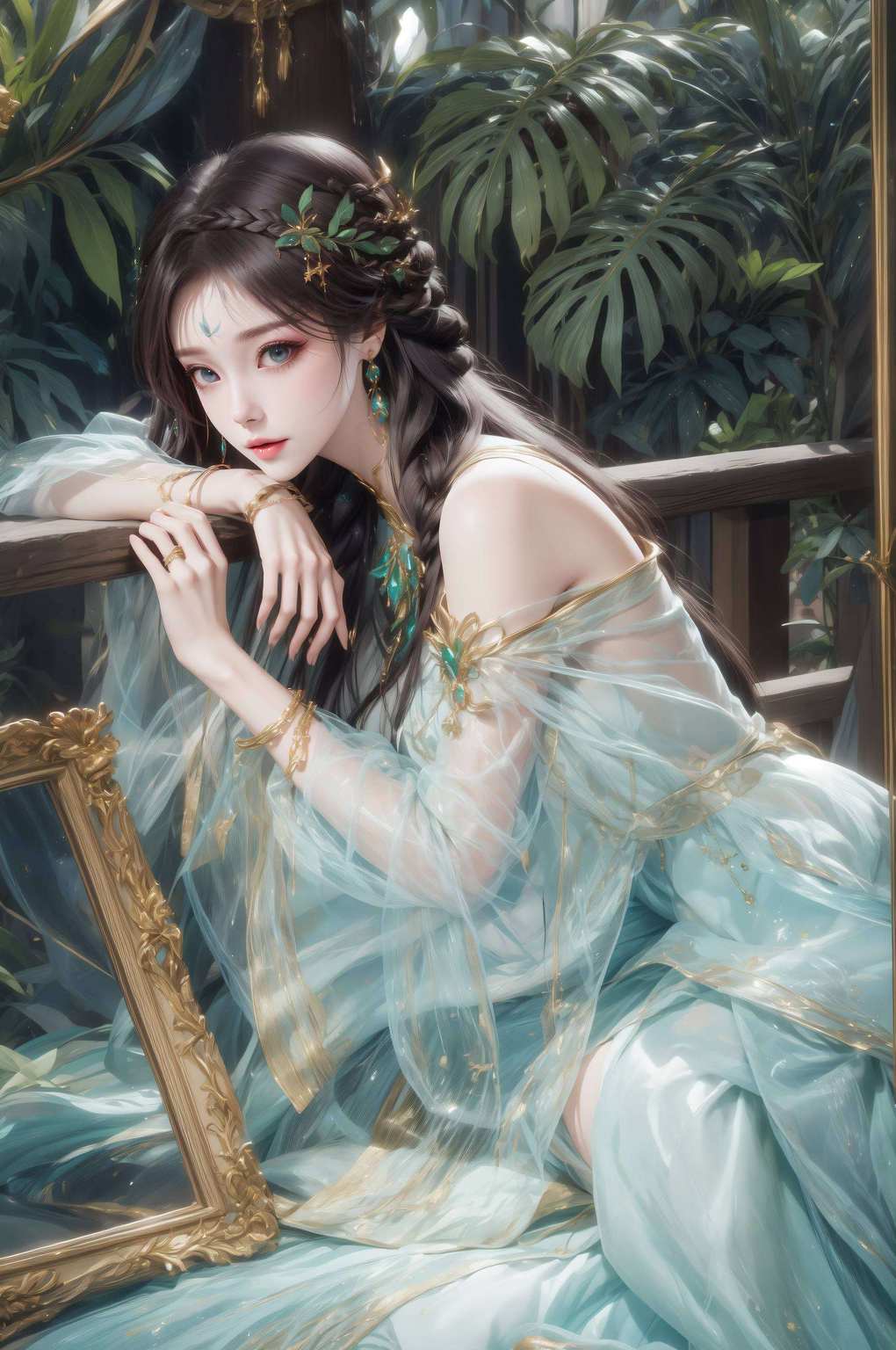 成为无数动漫迷心中的国漫女神让每一个桌面都变成了她的舞台