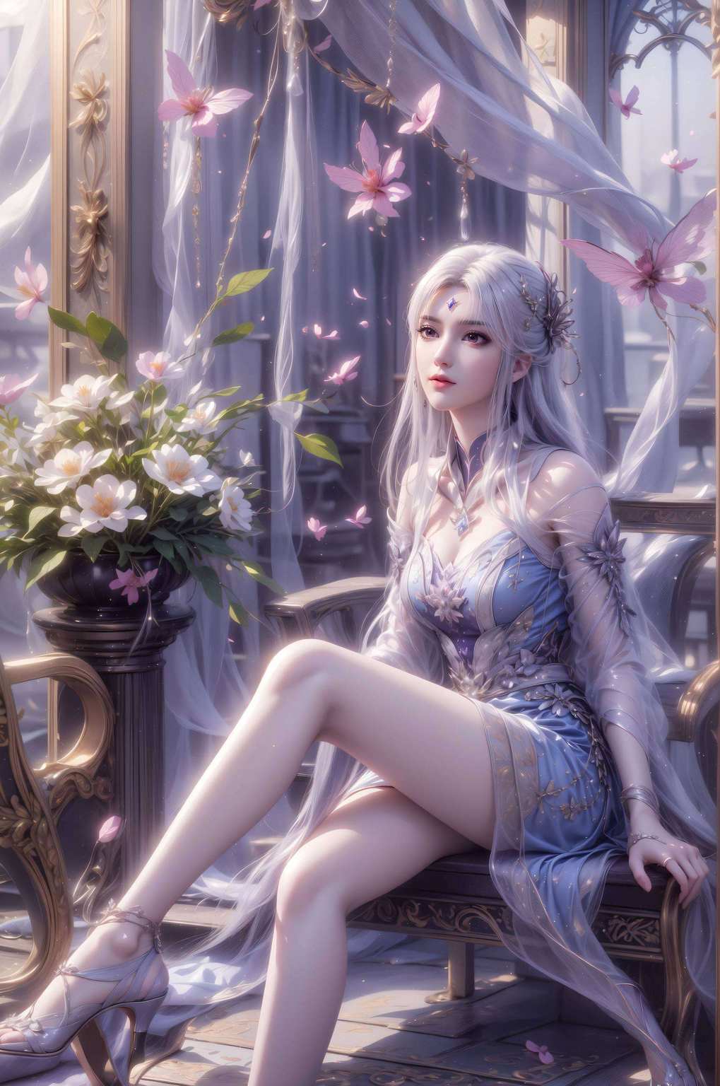 国漫美女竞妖娆,动漫壁纸藏幽梦玄幻世界任逍遥