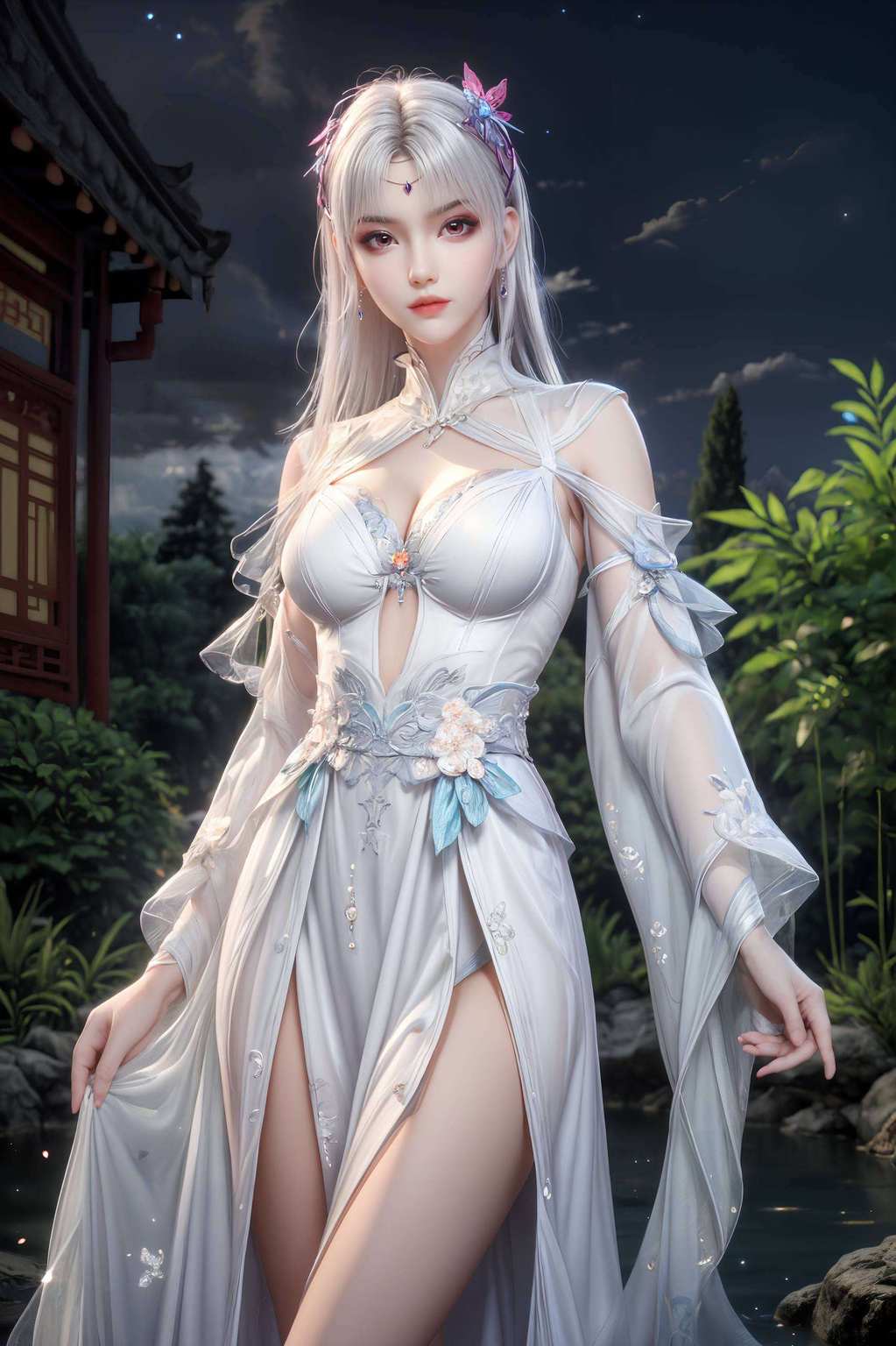 这最新壁纸她是国漫中的女神