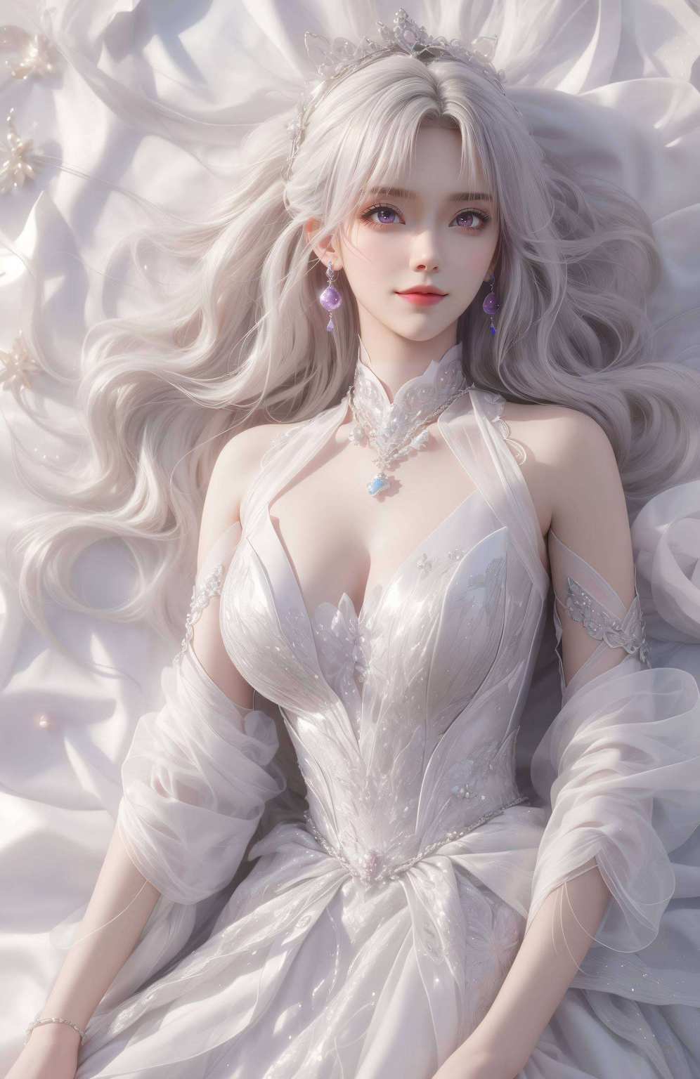 嘻嘻简直美得不要不要的！小医仙一扭头