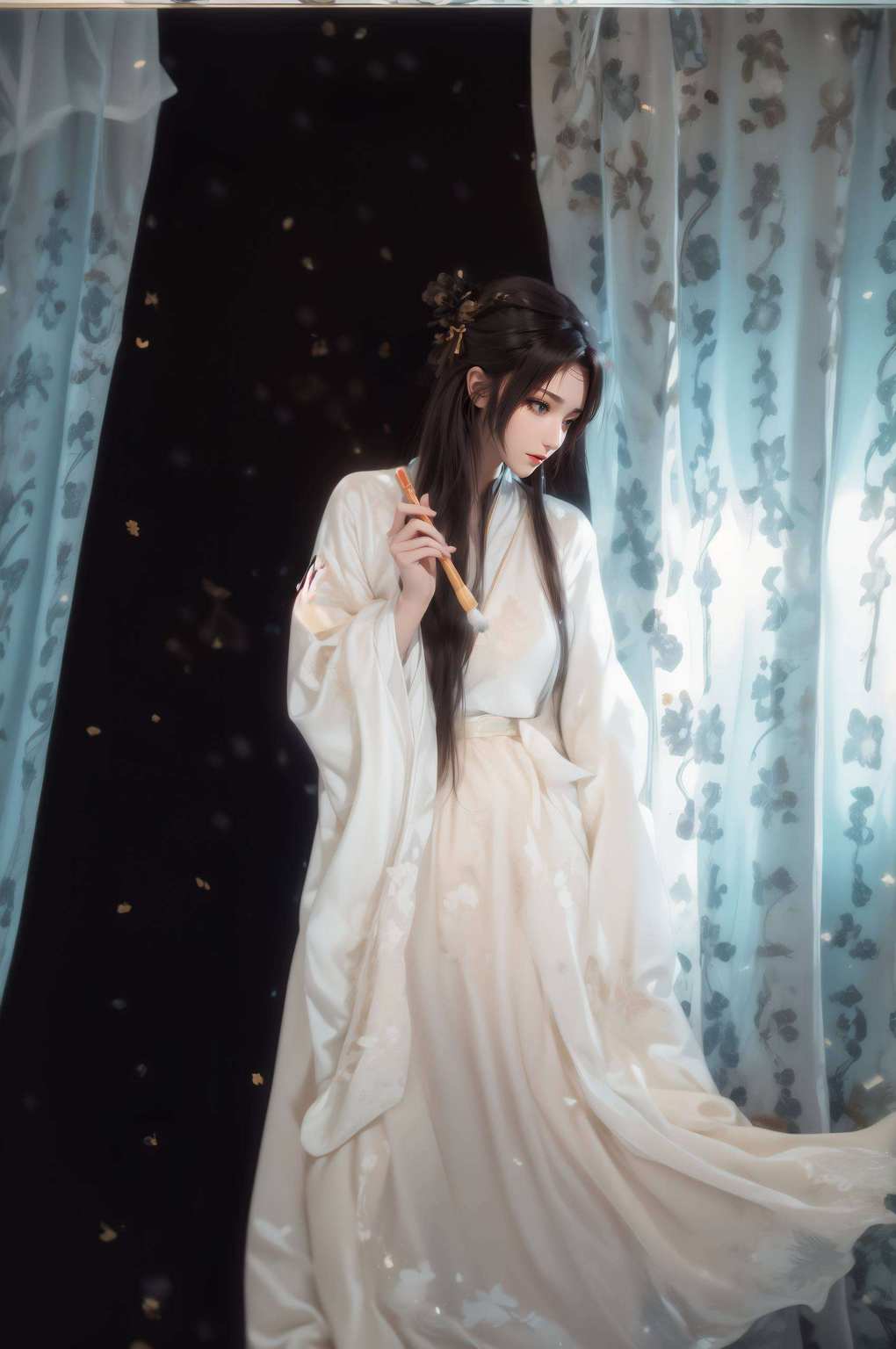 嘿主角是斗破苍穹中的云韵女神！这可不是一般的壁纸哦