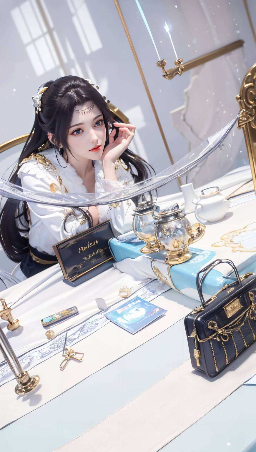 壁画生辉二女神同屏
