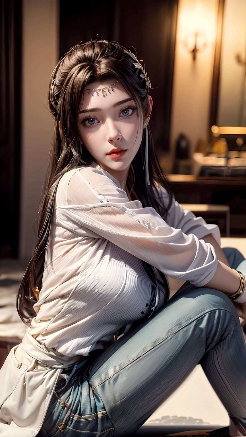 尽在这张壁纸之中她的风采