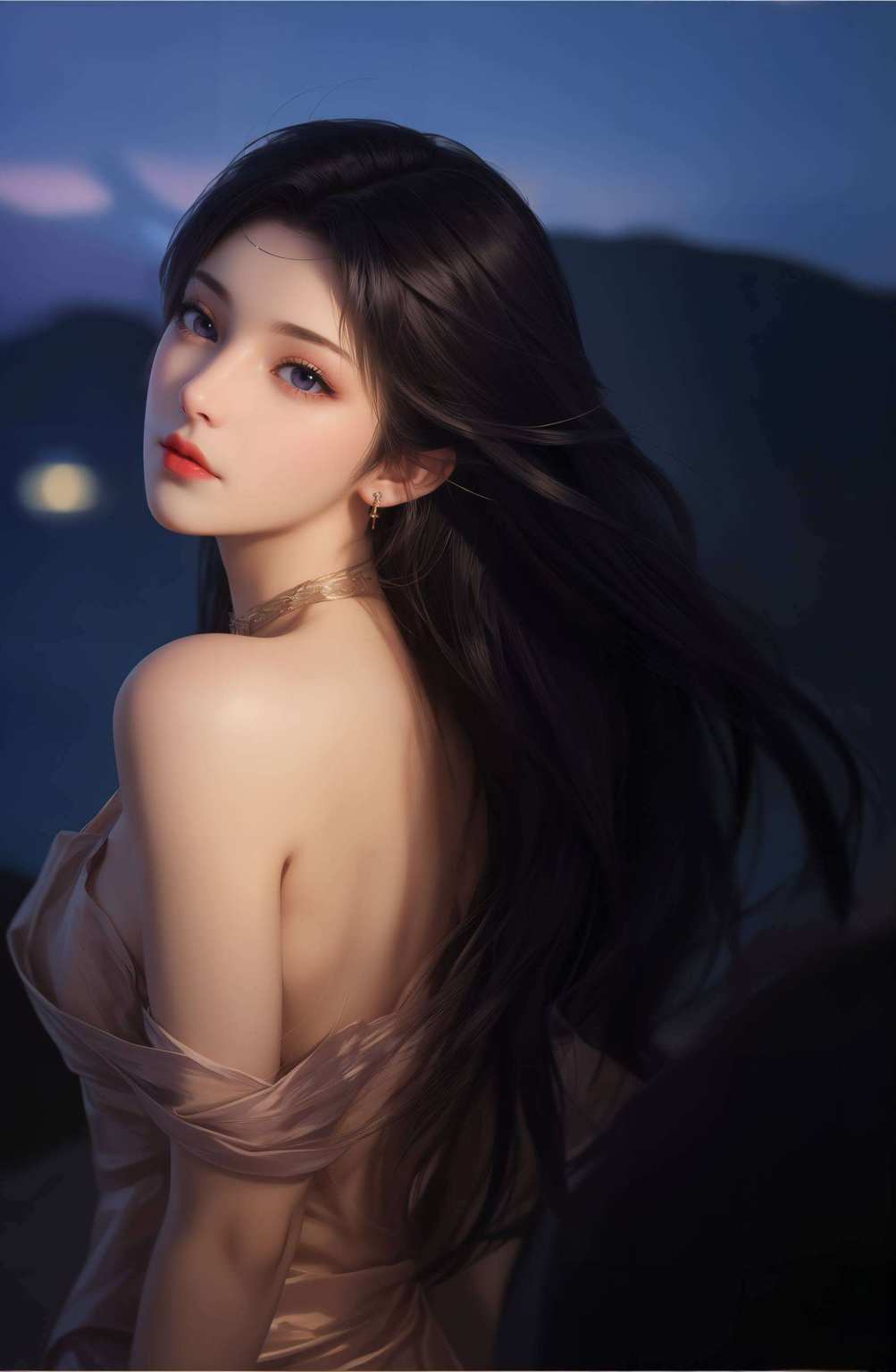 云岚宗的绝世美女这款云韵精美壁纸