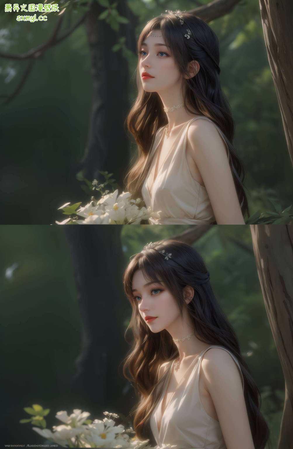 她的美丽如云端仙子领略玄幻世界的无尽风光