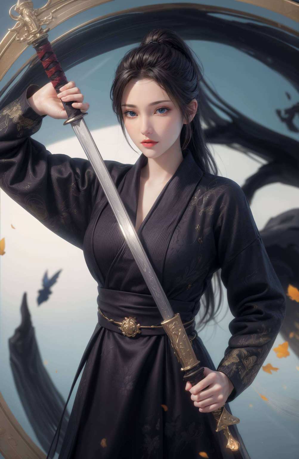 如画中仙子云韵之美