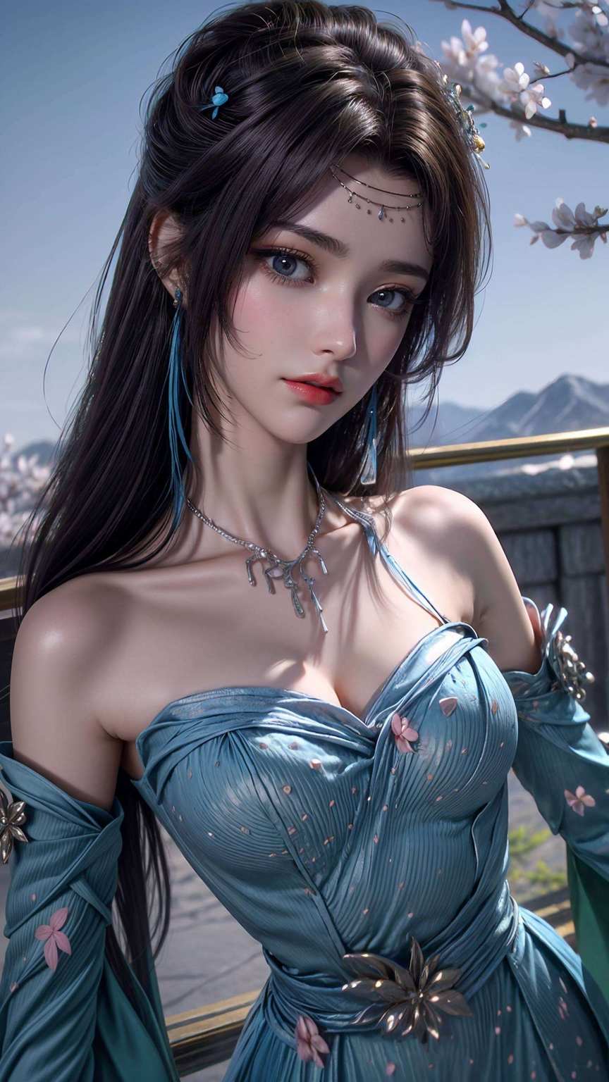 她的玄幻气质她既是斗破苍穹中的绝世美女