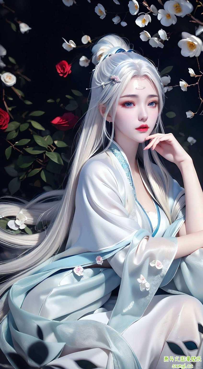 嘻嘻小心被这国漫女神的美貌电晕哦！