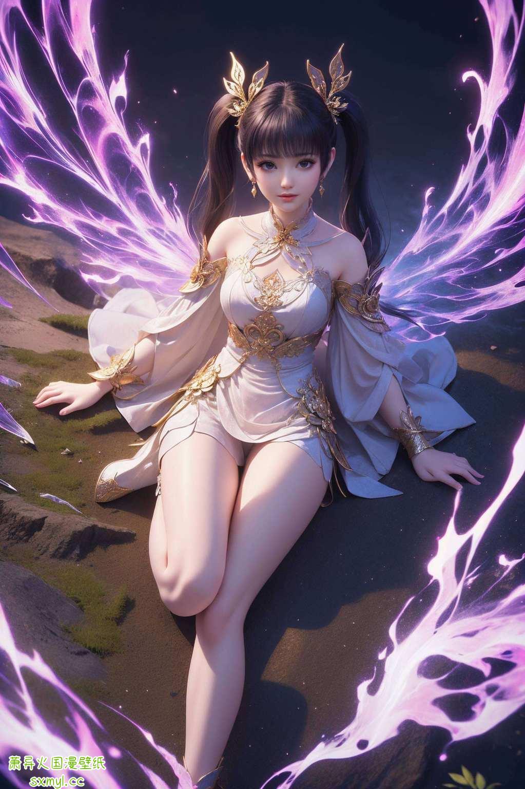 玄幻世界生凝于屏壁纸