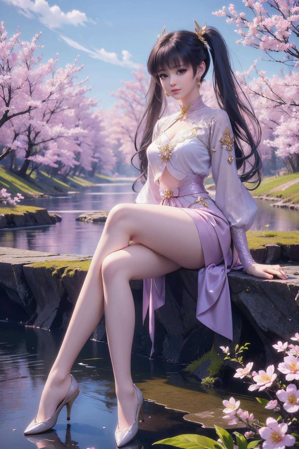 今儿给大家介绍一款美得冒泡的紫妍壁纸4k超清美女！这可不是一般的壁纸哦每一款都能让你的电脑屏幕瞬间变身玄幻世界