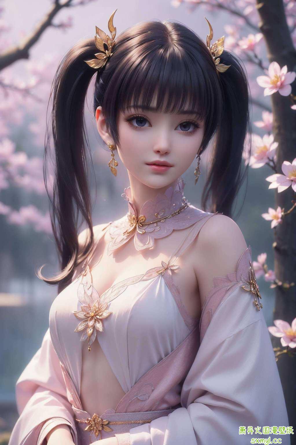 斗破苍穹里的女神风华绝代动漫美女们萌化你的心！快来看看紫妍高清壁纸的全身图片吧