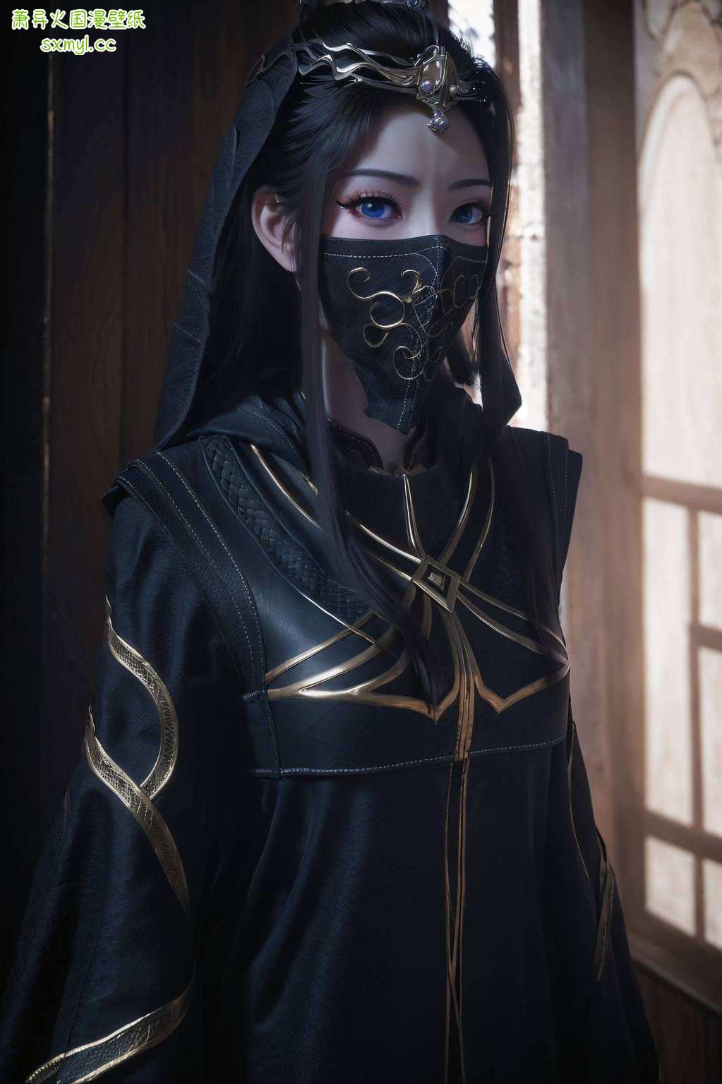 美女图卷仙姿卓越