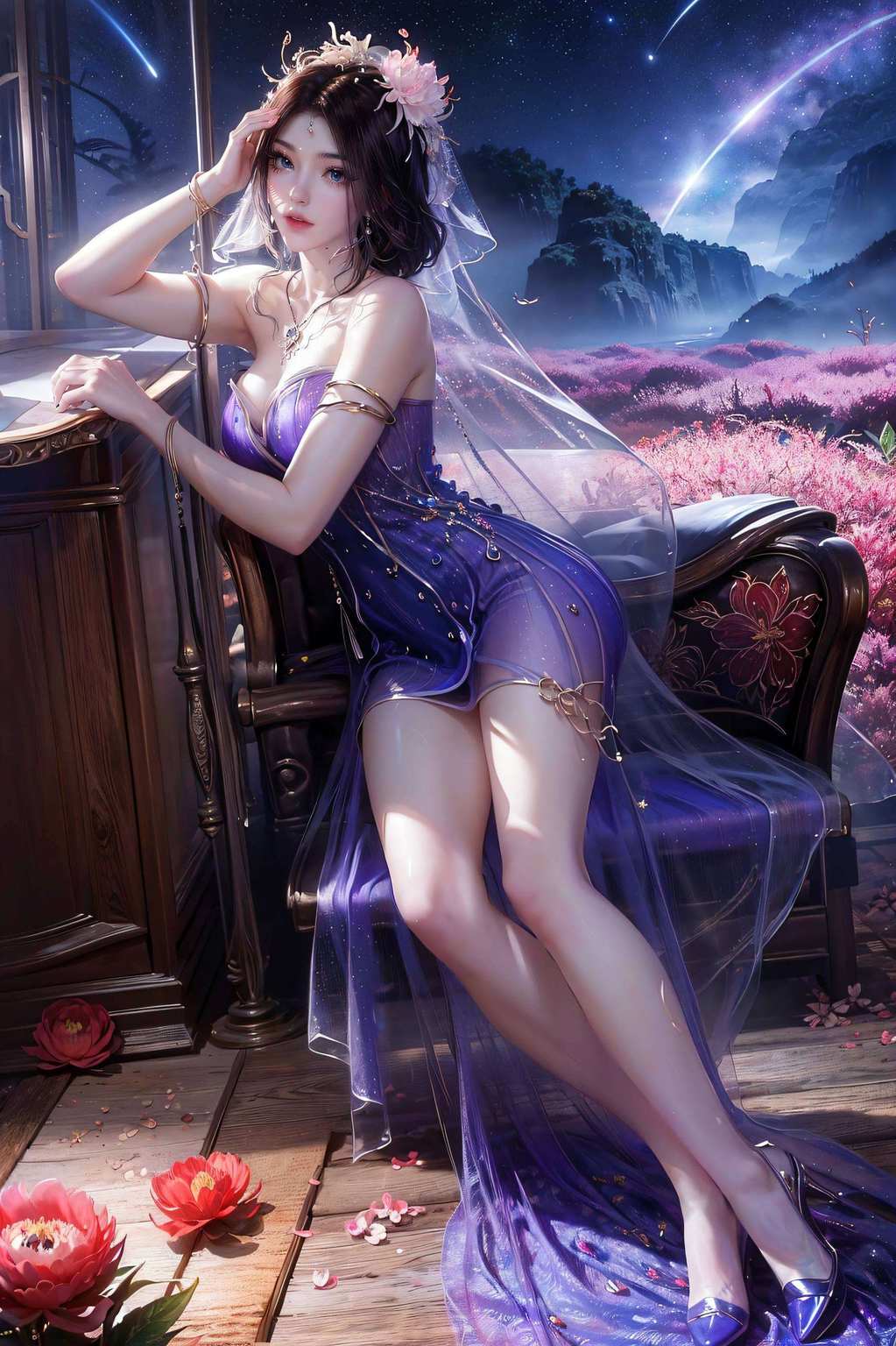 让你的手机瞬间变身紫灵仙境！这款1920x1080的凡人修仙传主题壁纸快给你的手机换上这款国漫壁纸