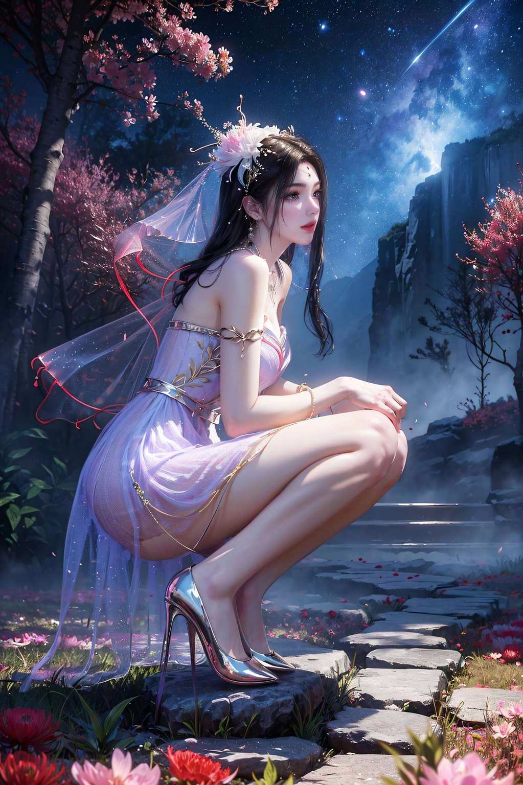 国漫女神翩翩舞四k超清映心窗