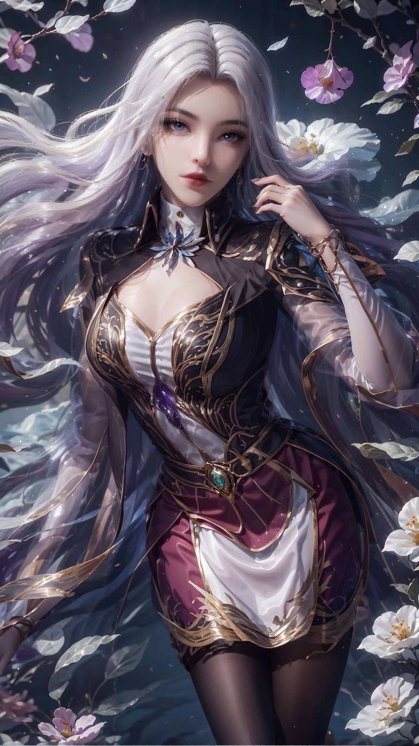 她们的风华绝代宛如《斗罗大陆》中的绝世剑客