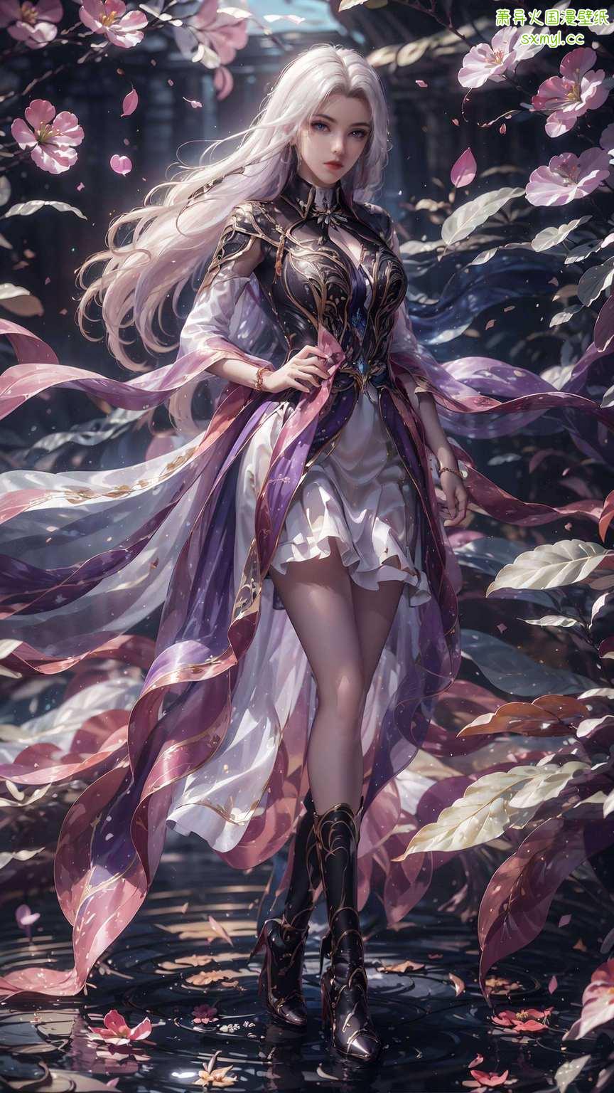 而这组斗罗2中的凌落宸绝美壁纸都像是从绝世唐门的玄幻世界中走出