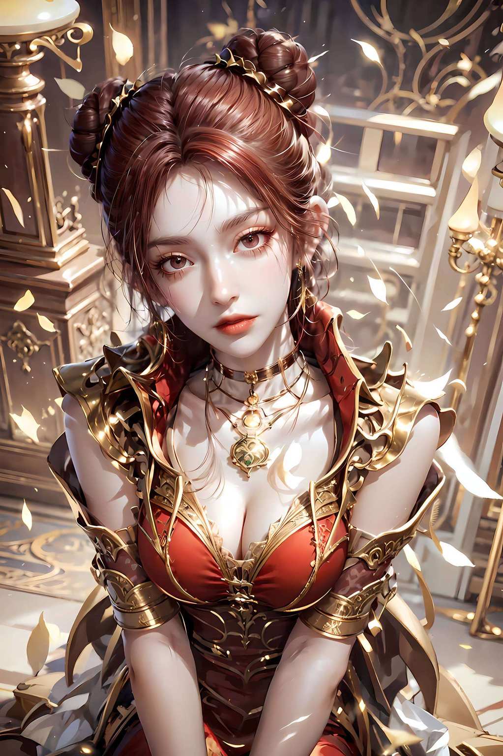还能让你每天欣赏到这位玄幻世界中的绝世美女免费享受这份视觉盛宴吧！