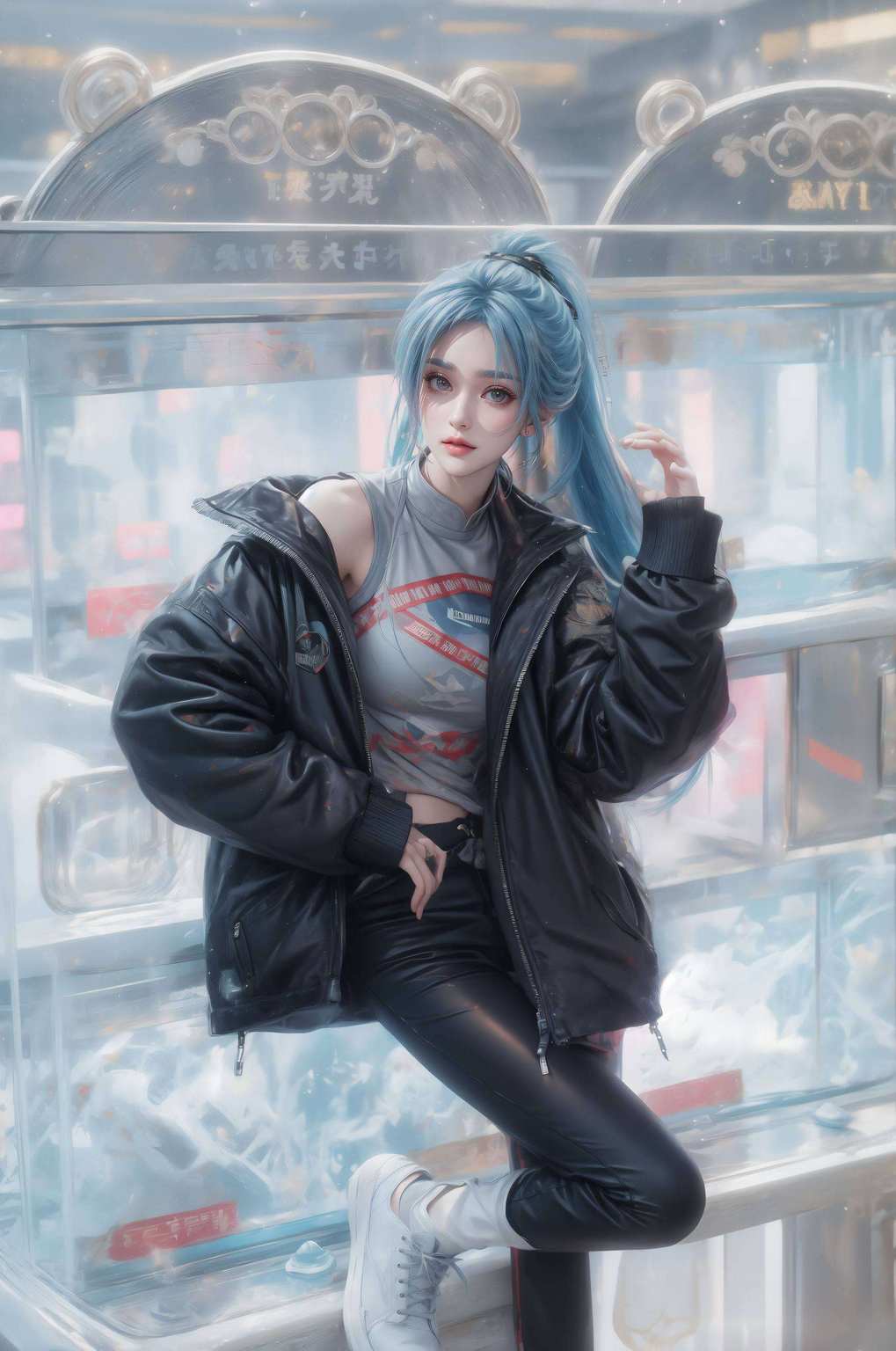 唐舞桐那优雅的身姿手机控们