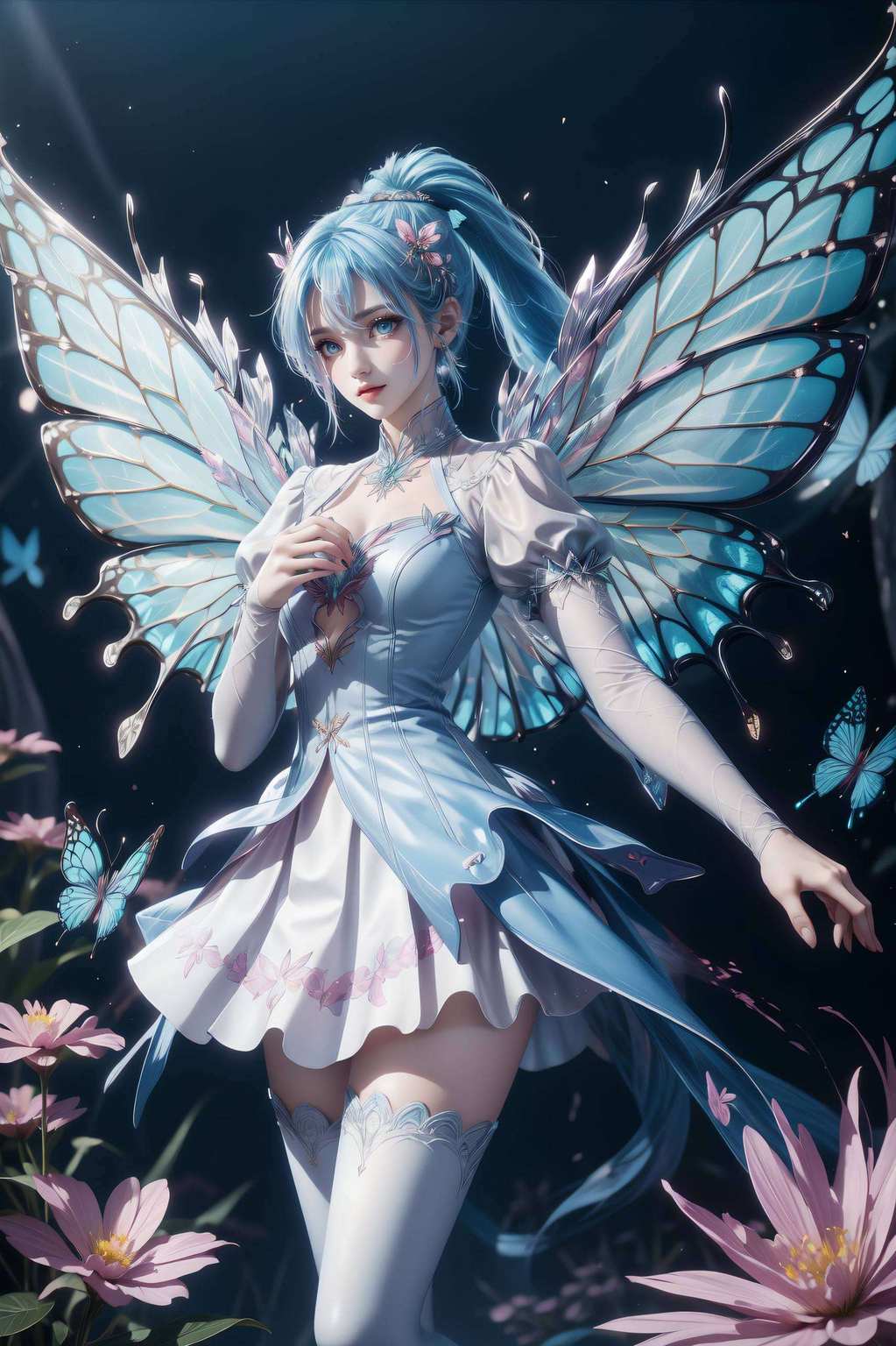让那些路过的小伙伴们羡慕去吧！🌟国漫女神的魅力瞬间提升你的电脑气质