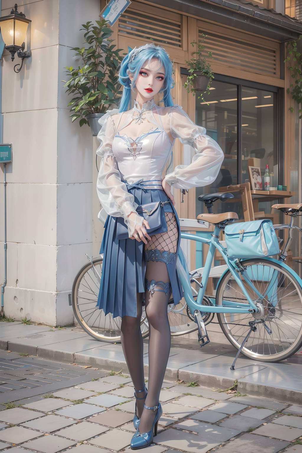 将这位国漫女神的壁纸设置为电脑背景嘿