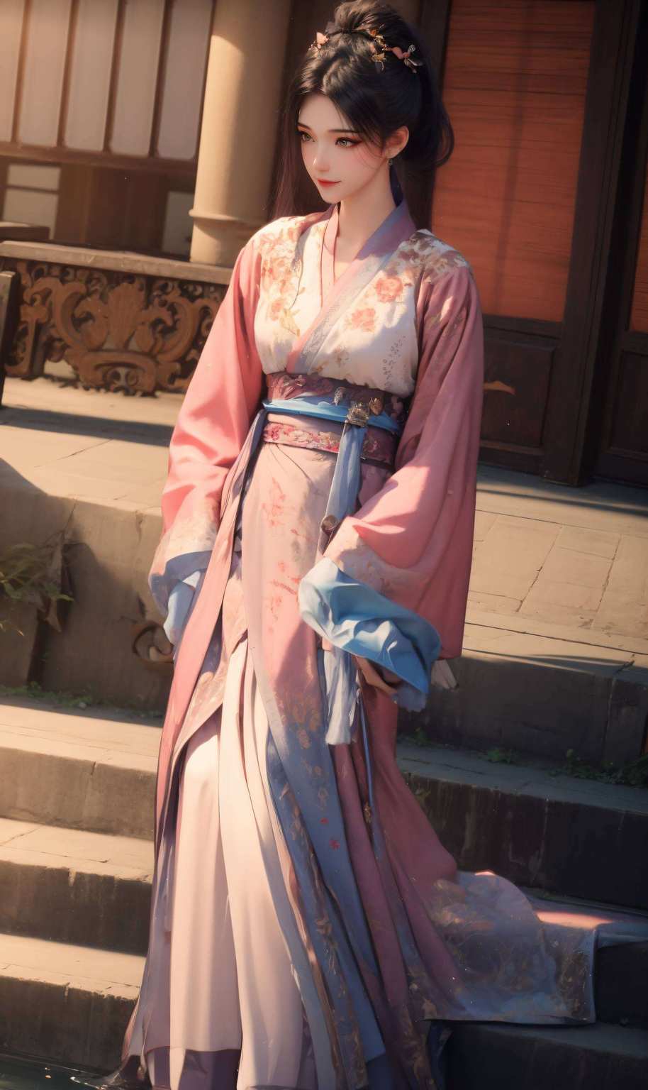 倩影如画国漫女神之风采