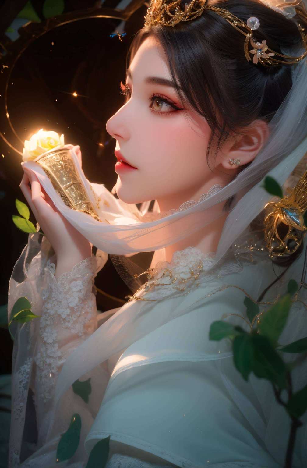 无论是动人心弦的眼神这位国漫女神