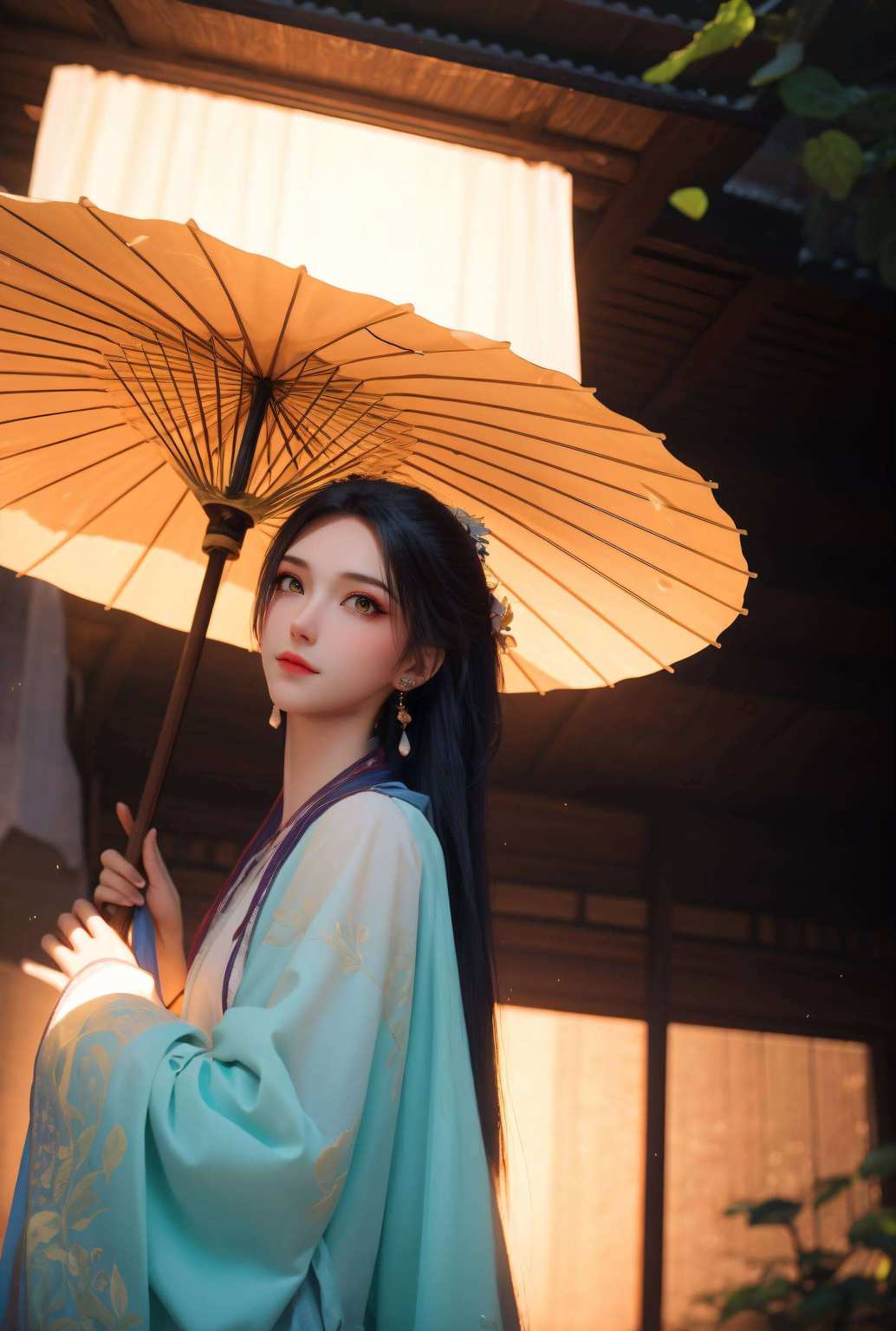 那位翩翩起舞在国漫世界的女神身着泳装的她更是魅力四射