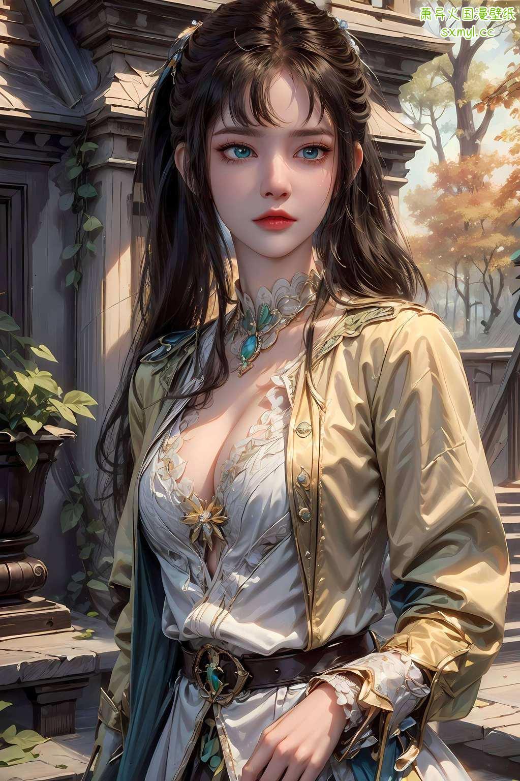 这位国漫界的女神级人物壁纸界的“美貌”也是一绝