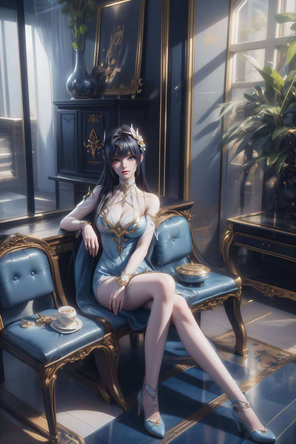 快来感受这份国漫美女的魔法魅力吧！更是让你的桌面瞬间玄幻升级的秘密武器