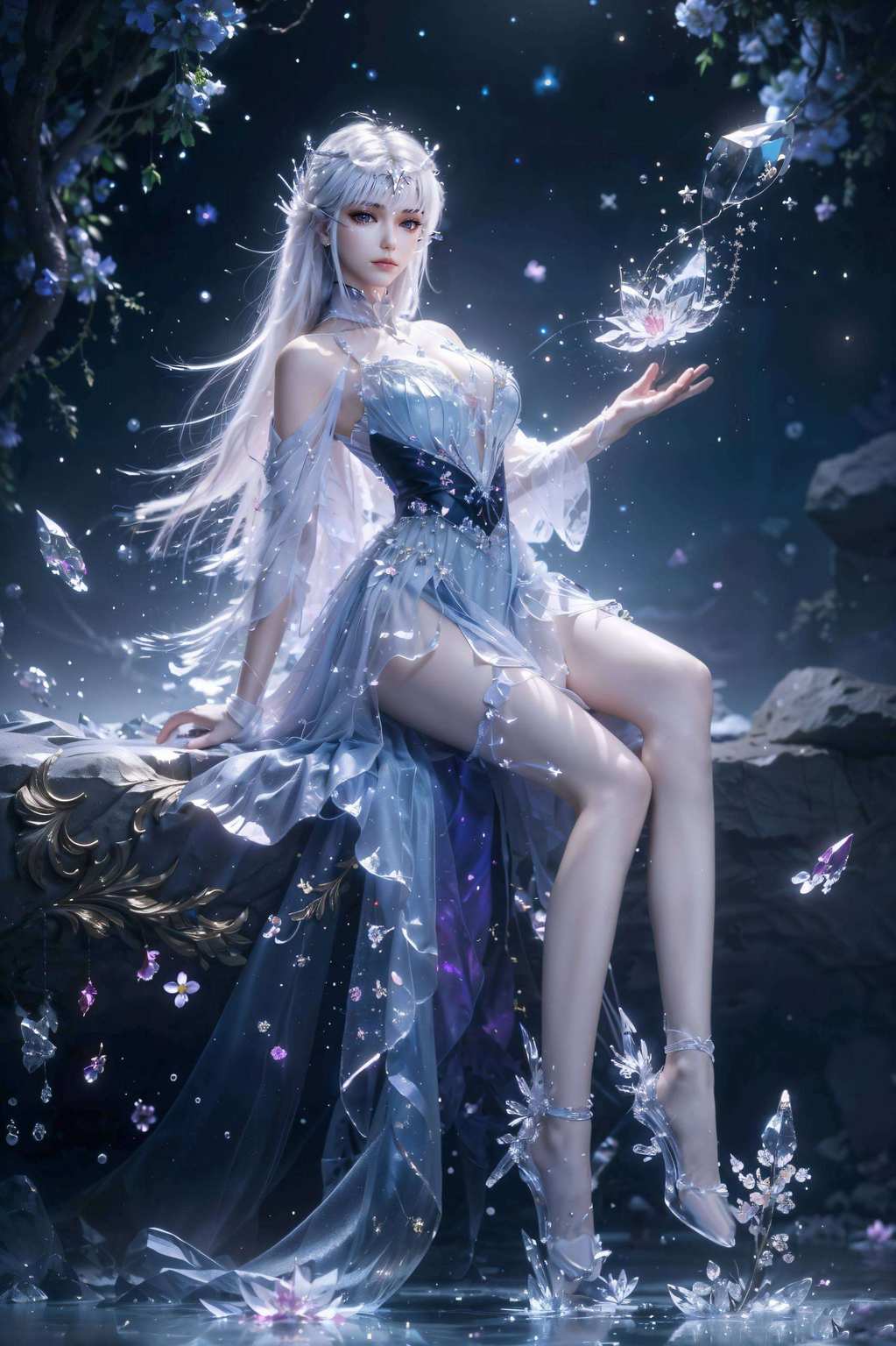 视觉盛宴国漫女神圣采儿美的让人心动