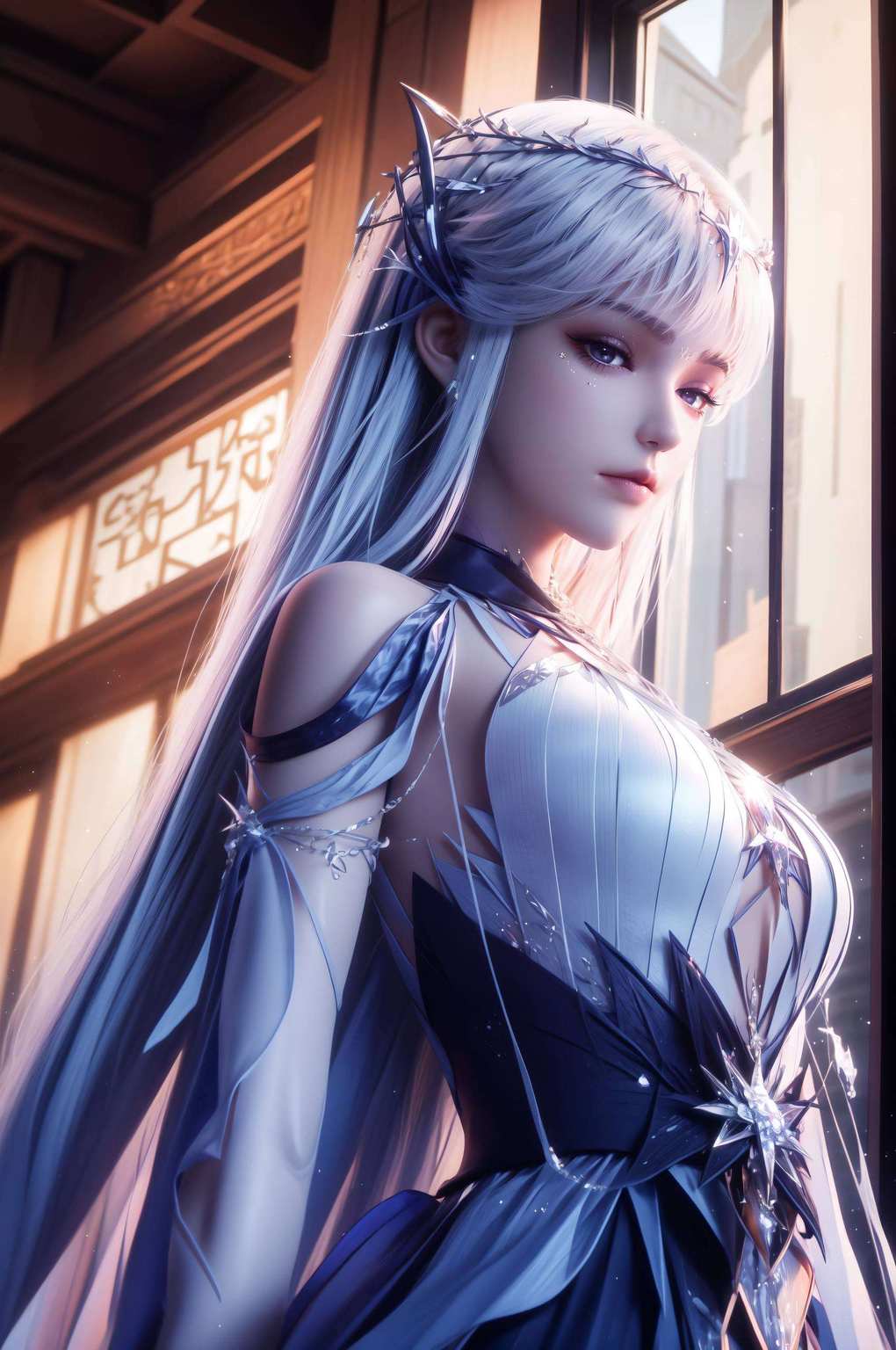 充满玄幻色彩她的壁纸如同她的魔法一样