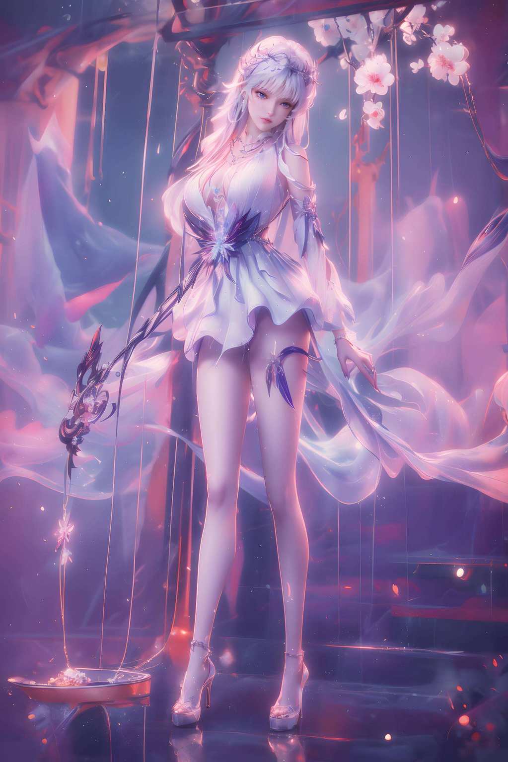 简直美得让人心跳加速！从《神印王座》的奇幻世界走出的她快来看看这位国漫美女如何让桌面焕发光彩吧！