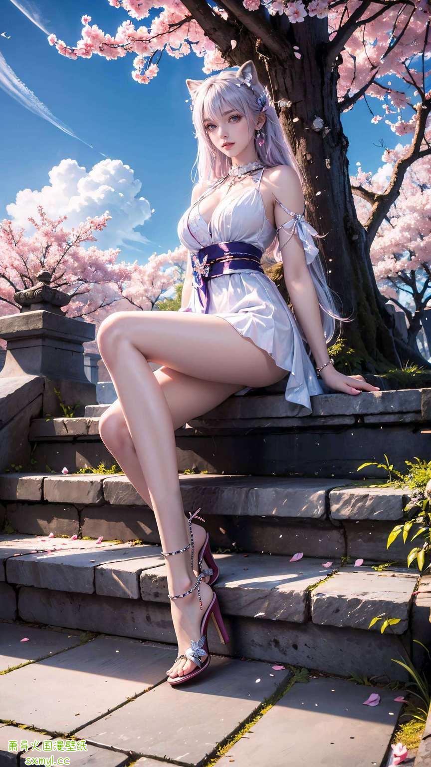 各位电脑桌面的大咖们圣采儿美女翩翩起舞