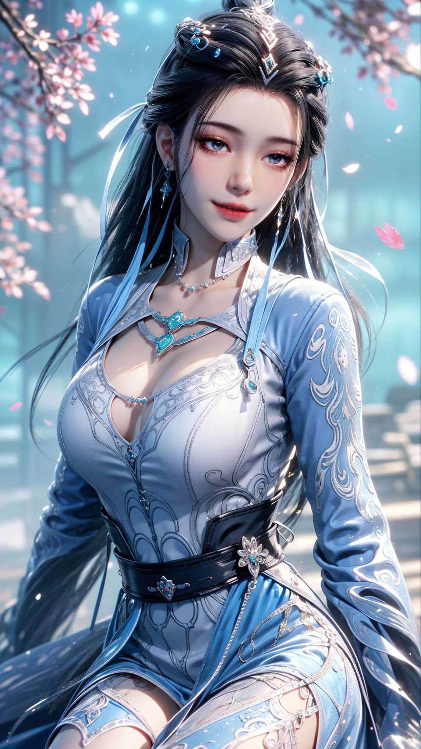 那叫一个仙气十足让你的手机瞬间变身玄幻世界的美女画廊