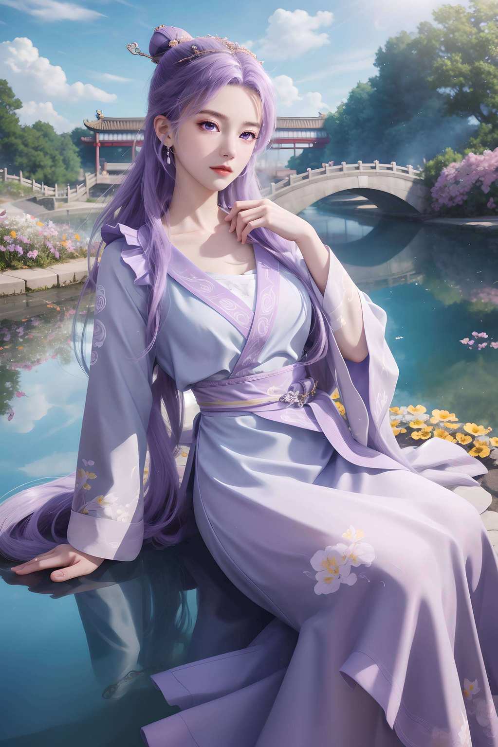 师兄展翅国漫美女翩翩舞