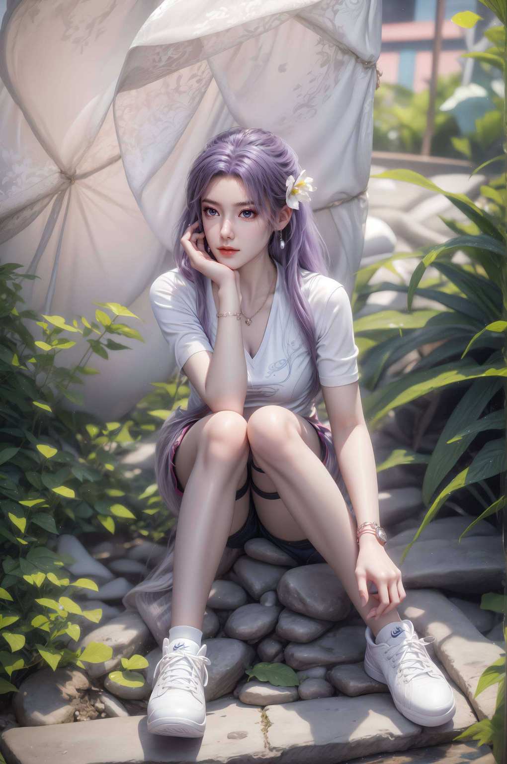 国漫女神们的风采也是一等一的美得让人心跳加速