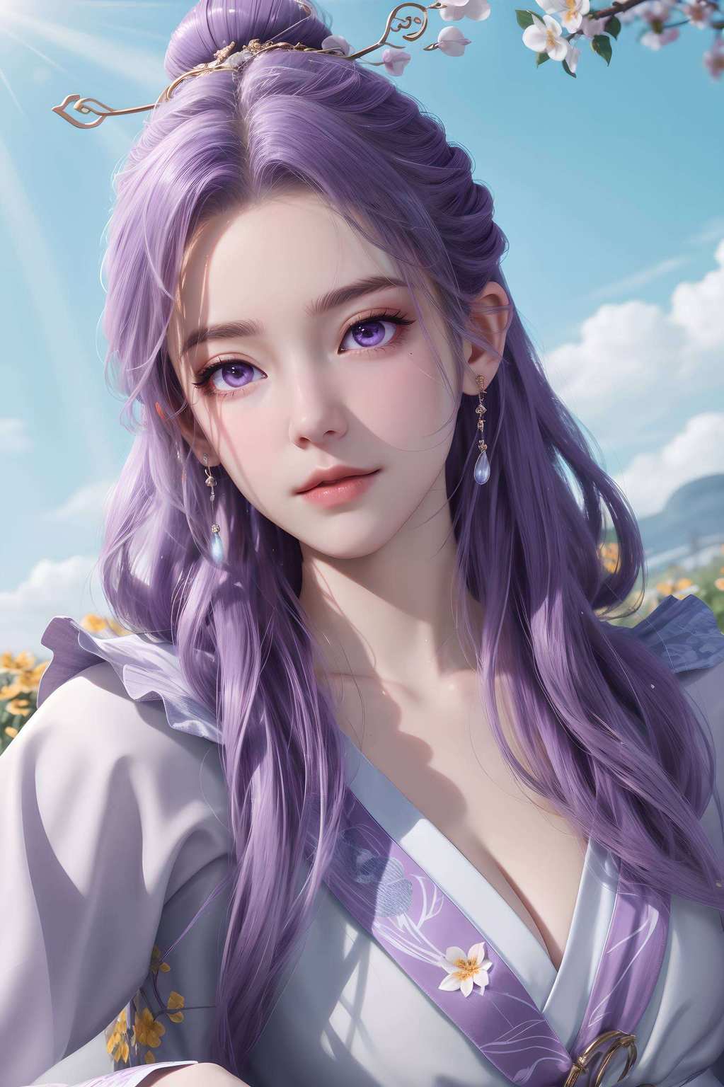 壁纸绚烂映眼前国漫美女翩翩舞