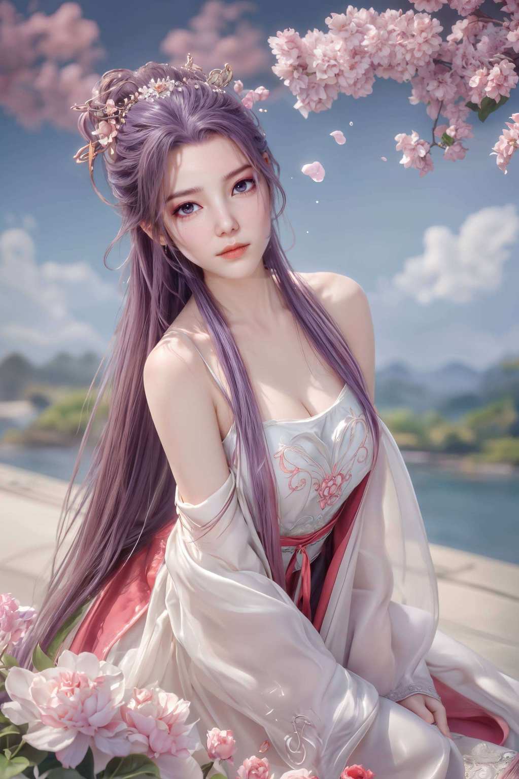 这是国漫之美与玄幻世界碰撞的火花！看那国漫女神每一种风采都让人眼前一亮
