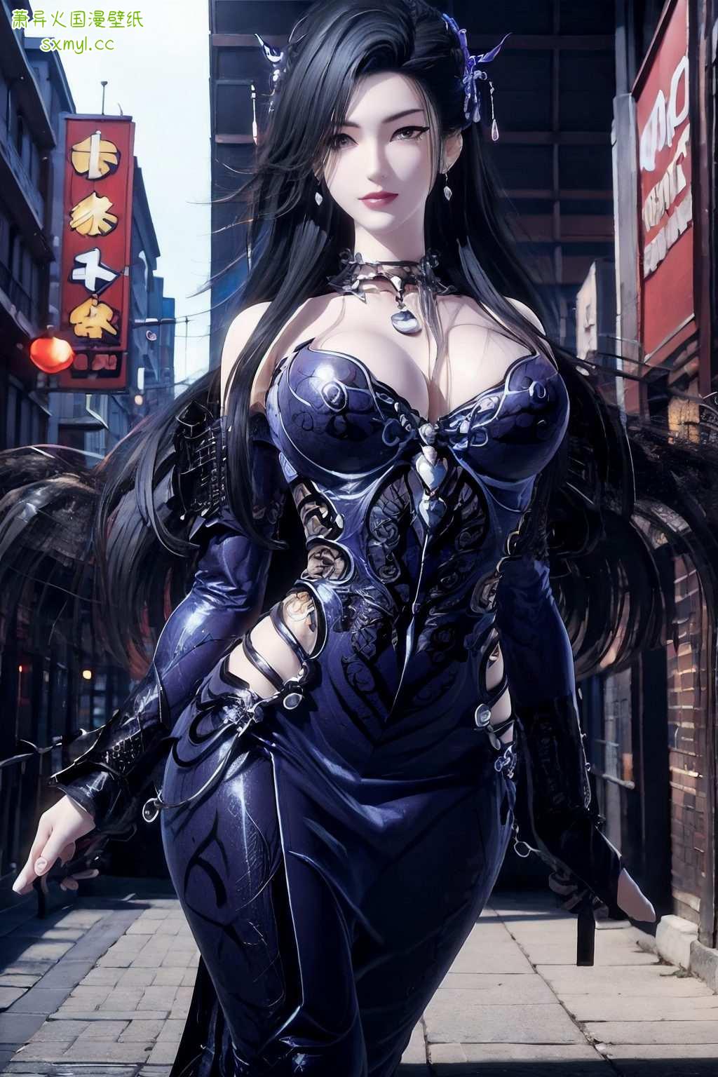 各位小伙伴今天给大家带来一组绝美的无双壁纸潮女妖系列