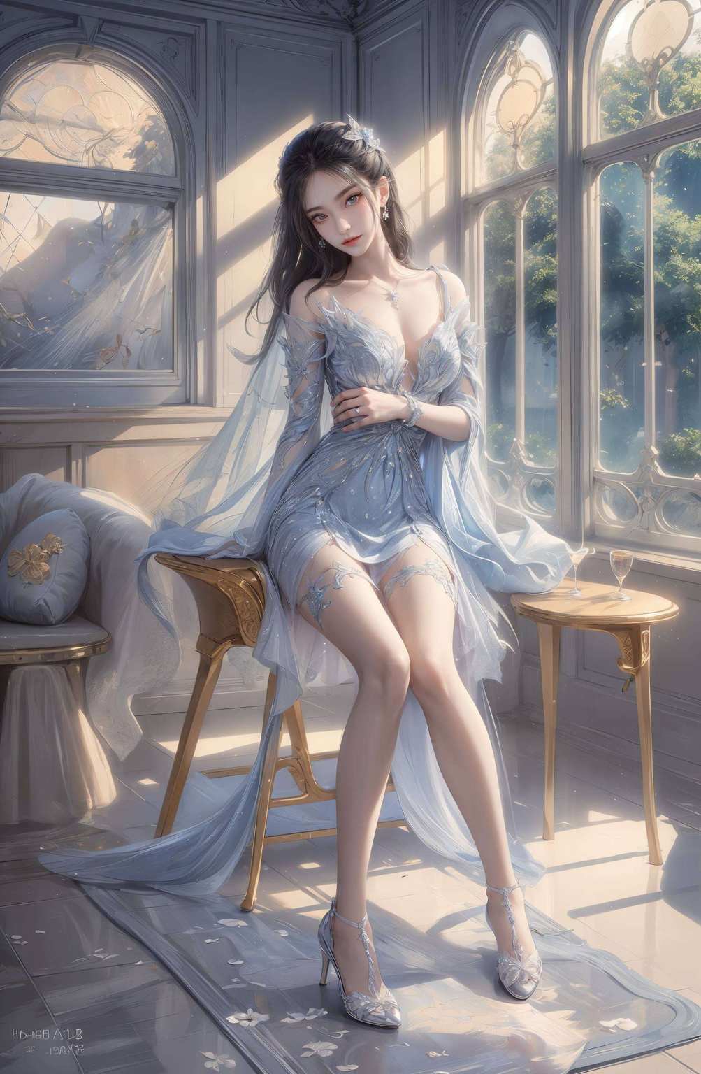 谁让你们都是国漫美女的小迷弟小迷妹呢！美得让人移不开眼