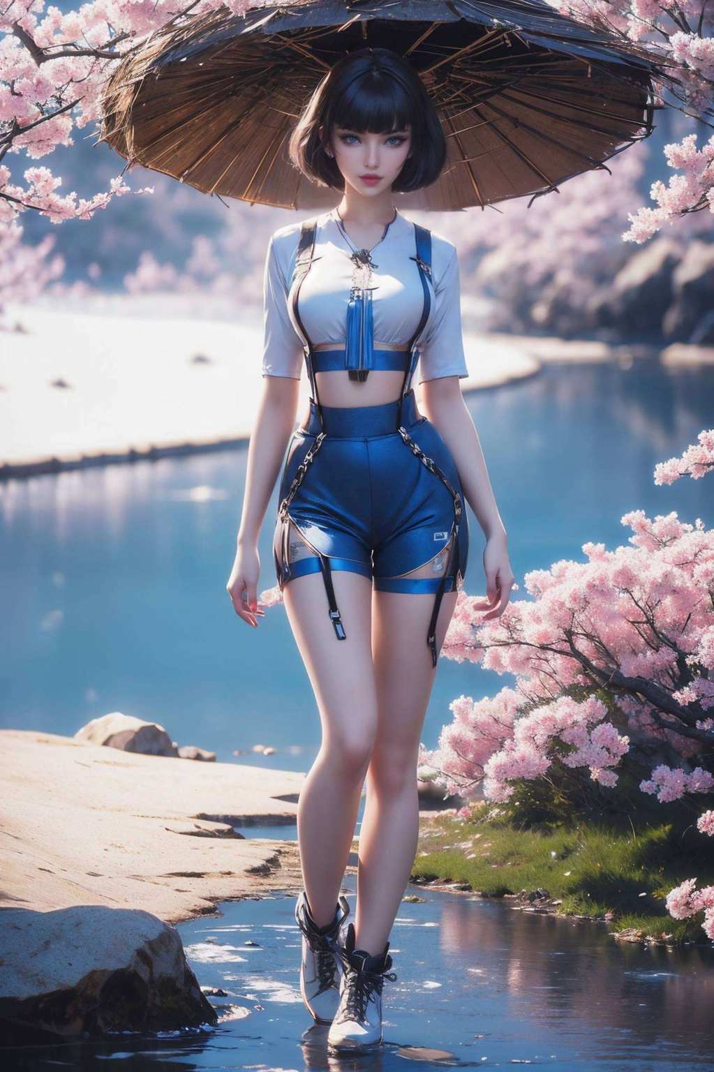 这位吞噬星空的女战士还把电脑桌面变成了她的个人秀场！高清壁纸一张张